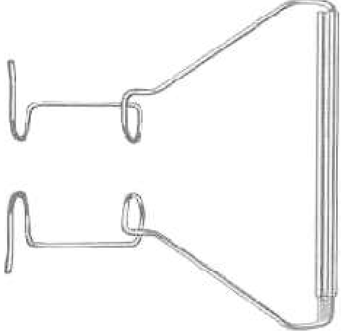 Barraquer Eye Speculum Open Blades Fenestrated Adjustable